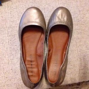 Lucky Brand ballets flats- Pewter